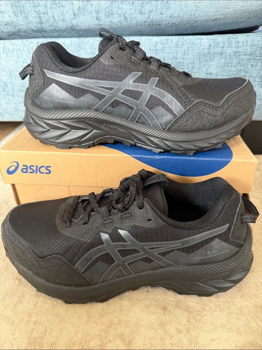Asics Women's Gel-Venture 10 Black Running Shoes 6.5W - Picture 3 of 8